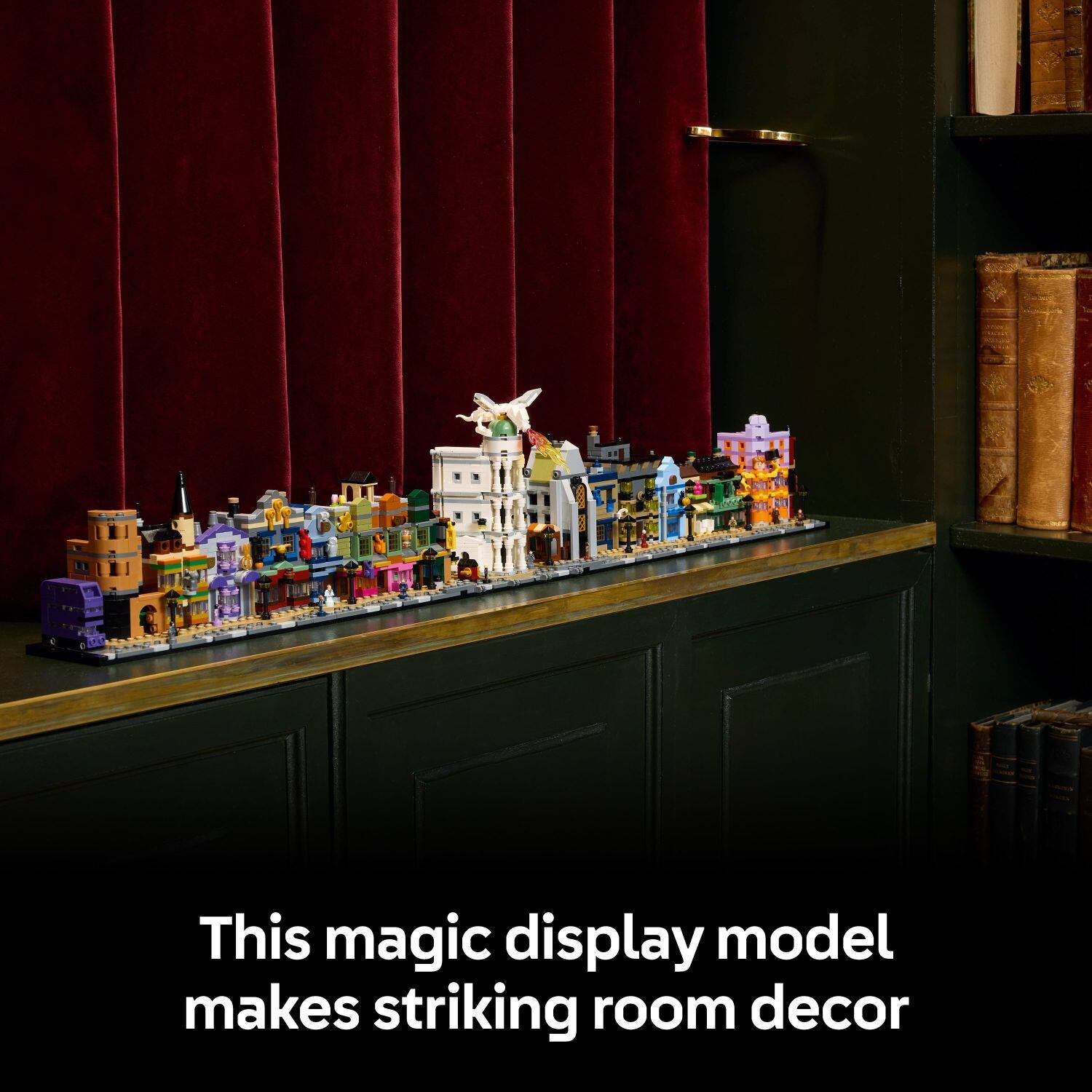This magic display model makes striking room decor.
