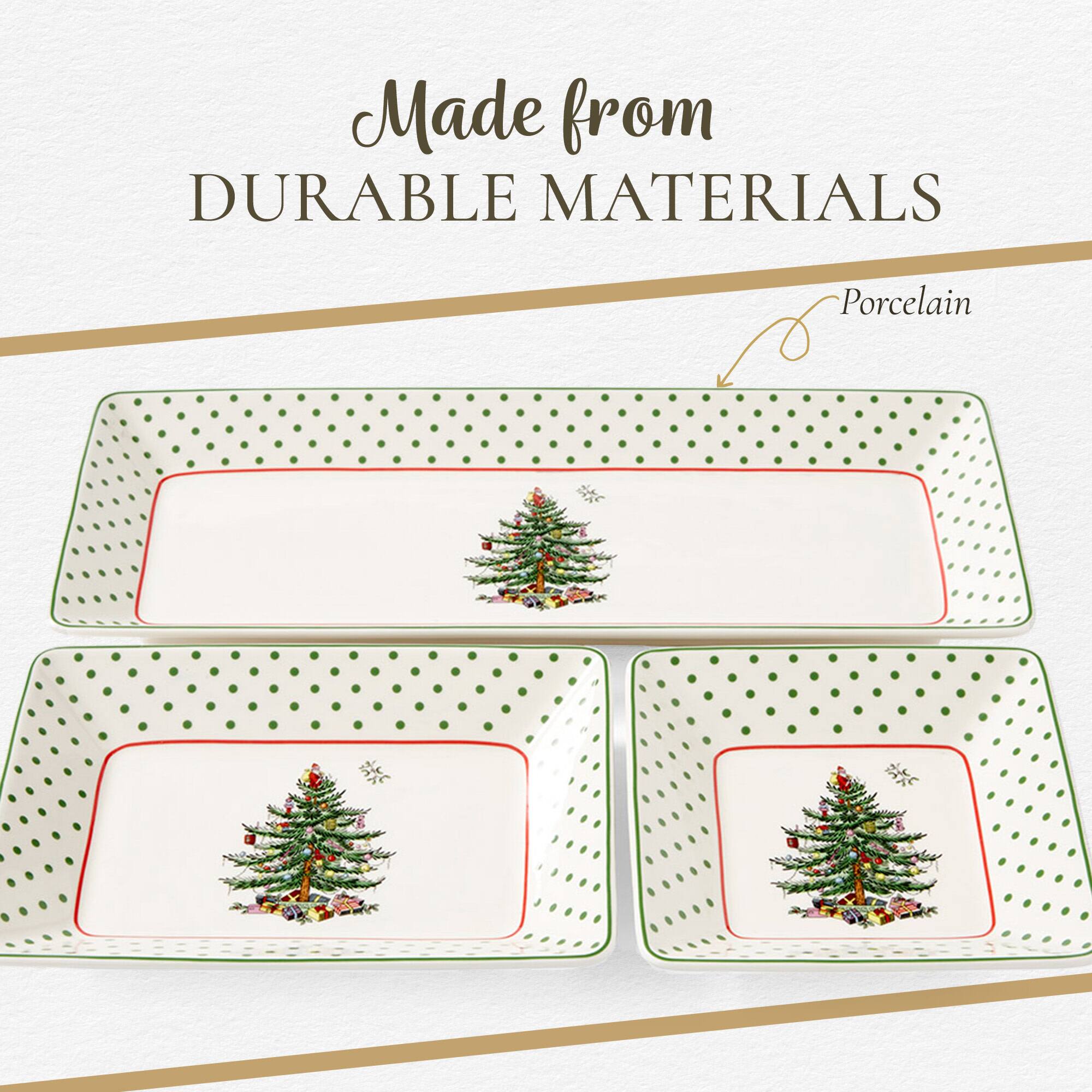 Made from DURABLE MATERIALS  
Porcelain