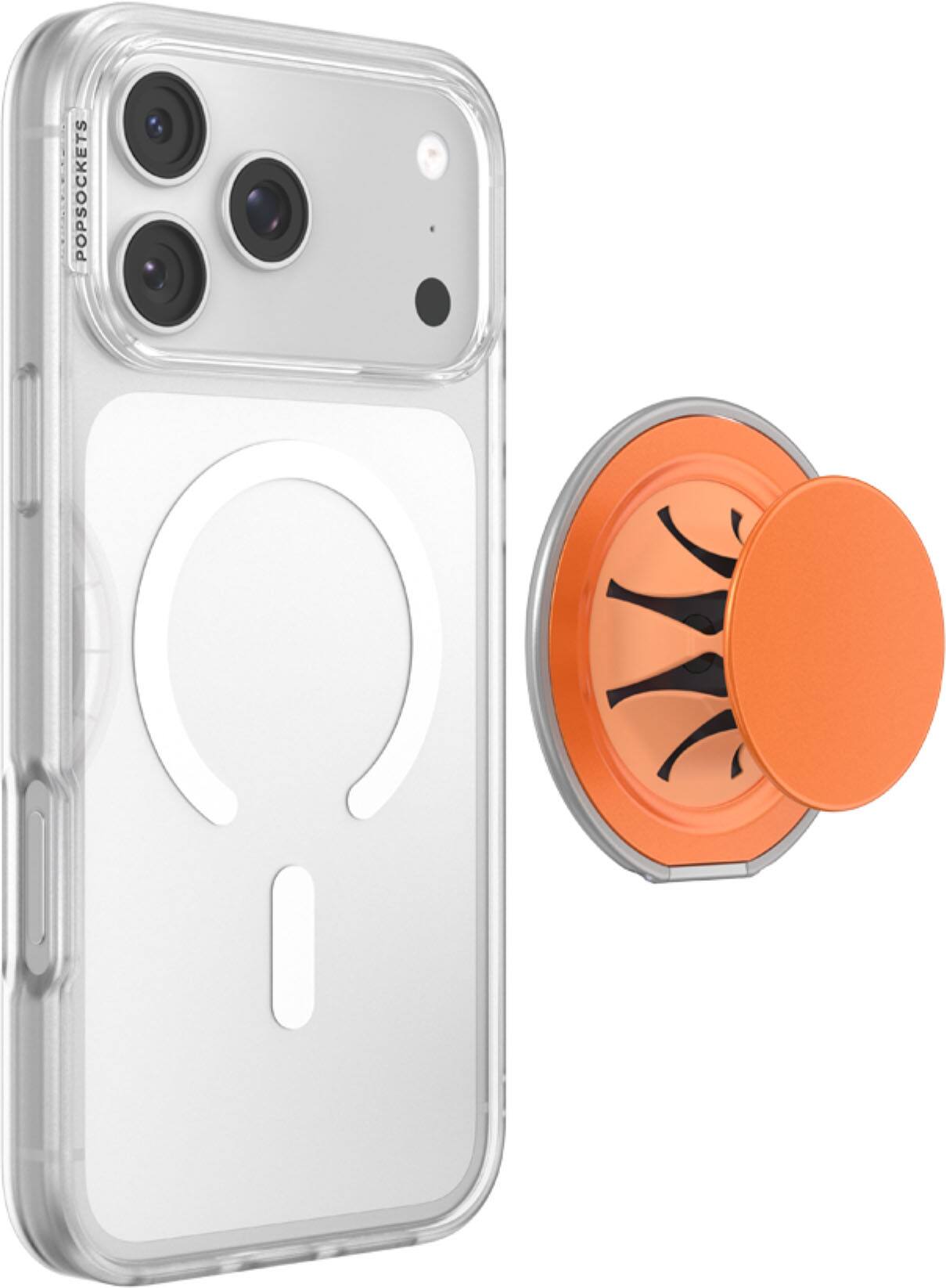 PopSockets Low Pro Grip for MagSafe, Ultra Thin Magnetic Phone