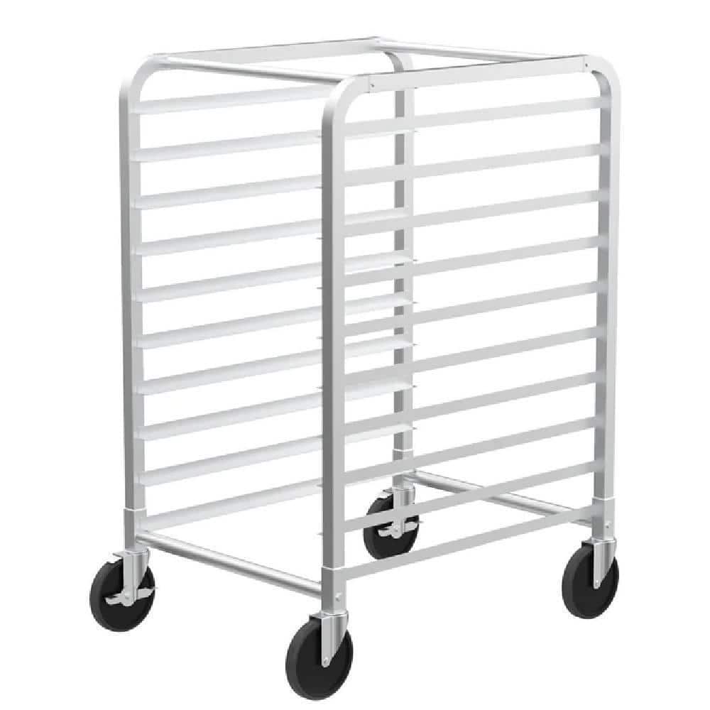 Winado - 10 Tier Stainless Steel Bakery Rack Hold up to 10 Full or 20 Half Size Bun Pans for Restaurant & Commercial Kitchen Use - Silver price history on PriceWatchPro