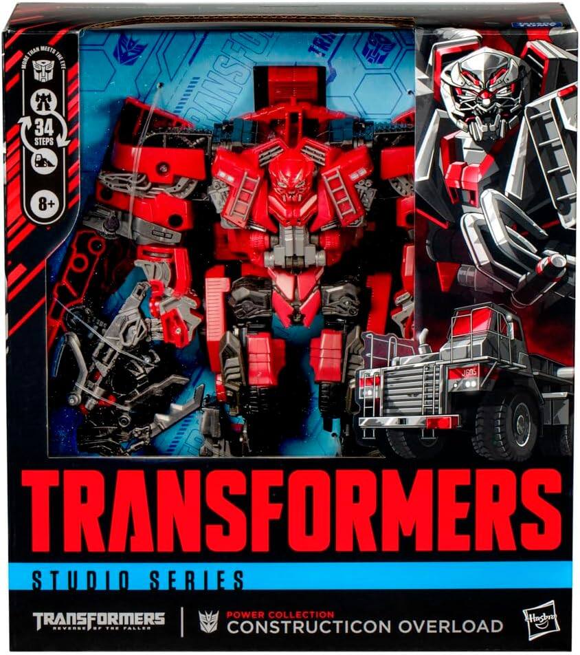 TRANSFORMERS  
STUDIO SERIES  
POWER COLLECTION  
Hasbro TRANSFORMERS REVERSE OF THE FALLER CONSTRUCTICON OVERLOAD