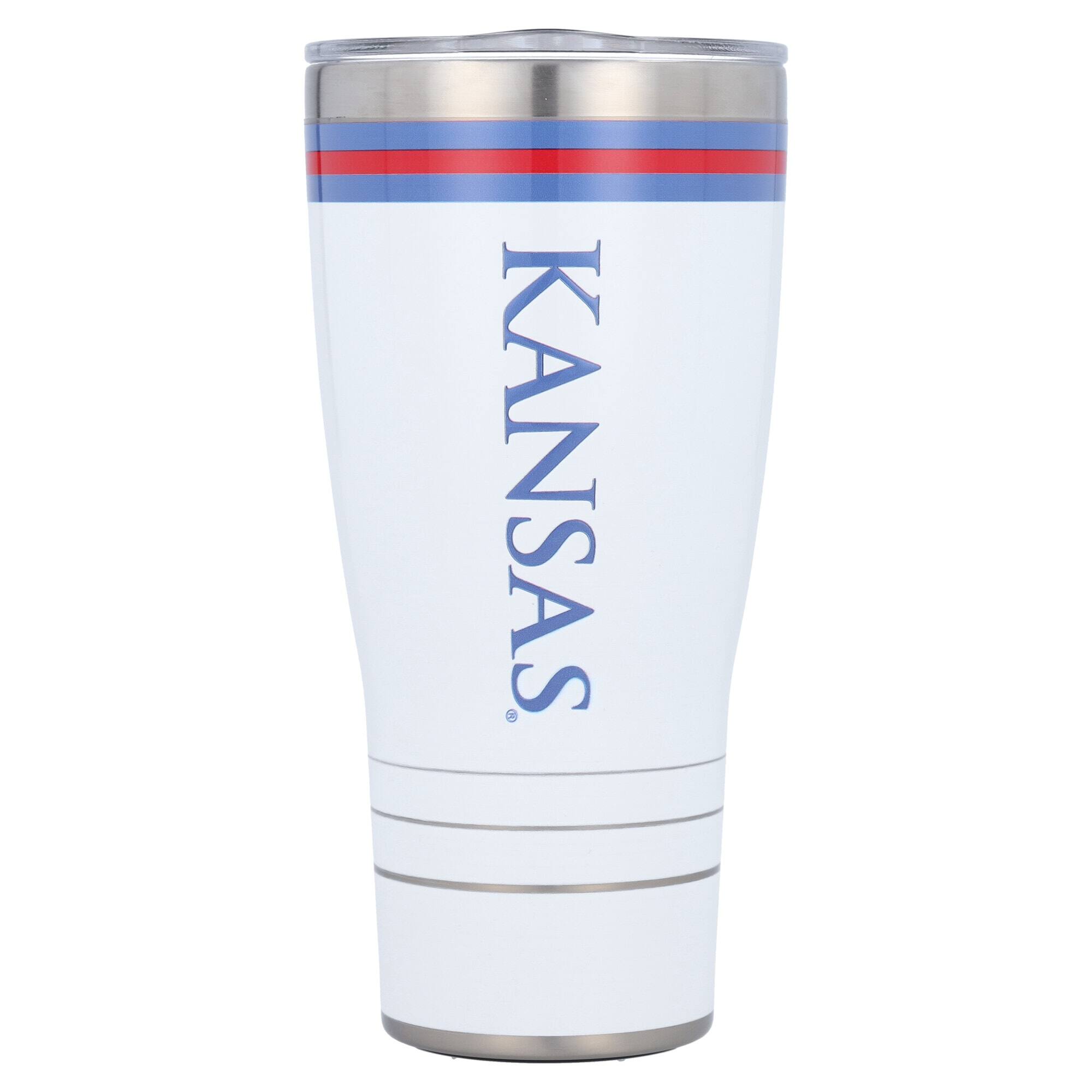 Alt View 1. Tervis - Kansas Jayhawks 30oz. Arctic Stainless Steel Tumbler - Multicolor.