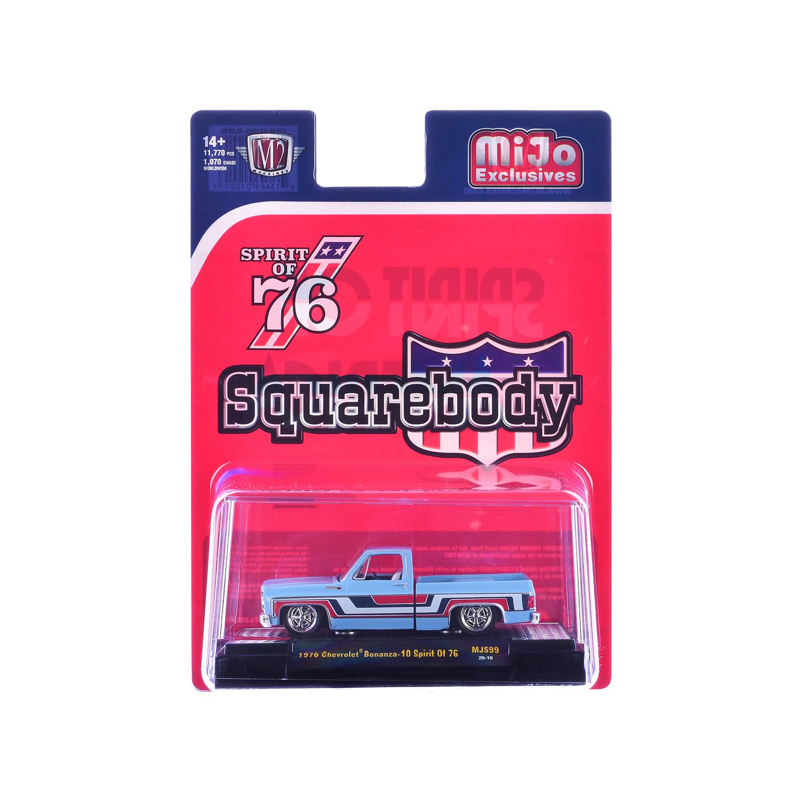 PECLAL 14+ 11,770 m M2 - ,070 - aa COENT FOOEOIROAEE MiJo Exclusives SPIRIT OF 76 SQUAREBODY - 1976 Chevrolet Bonanza-10 10 Spirit OH 76 MUSW