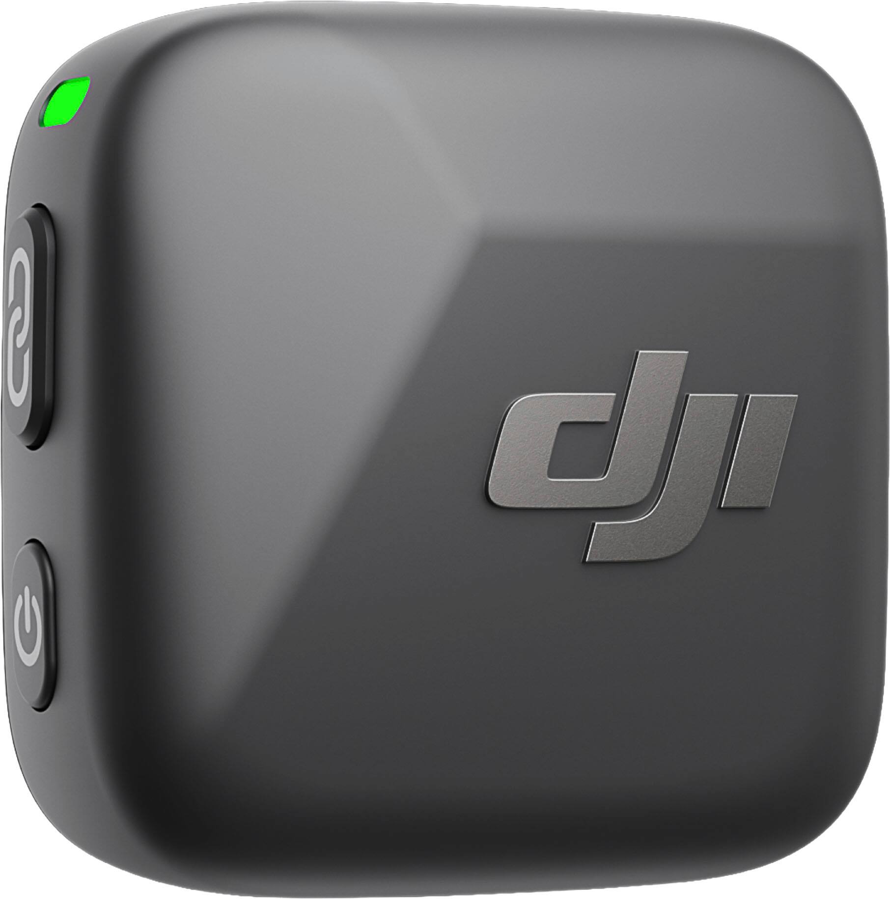 Left. DJI - DJI Mic Mini Transmitter (Infinity Black) - Black.