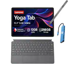Lenovo Yoga Tab 11.1" 3.2K 144Hz
Qualcomm Snapdragon 8
12GB 256GB DDR5 Storage