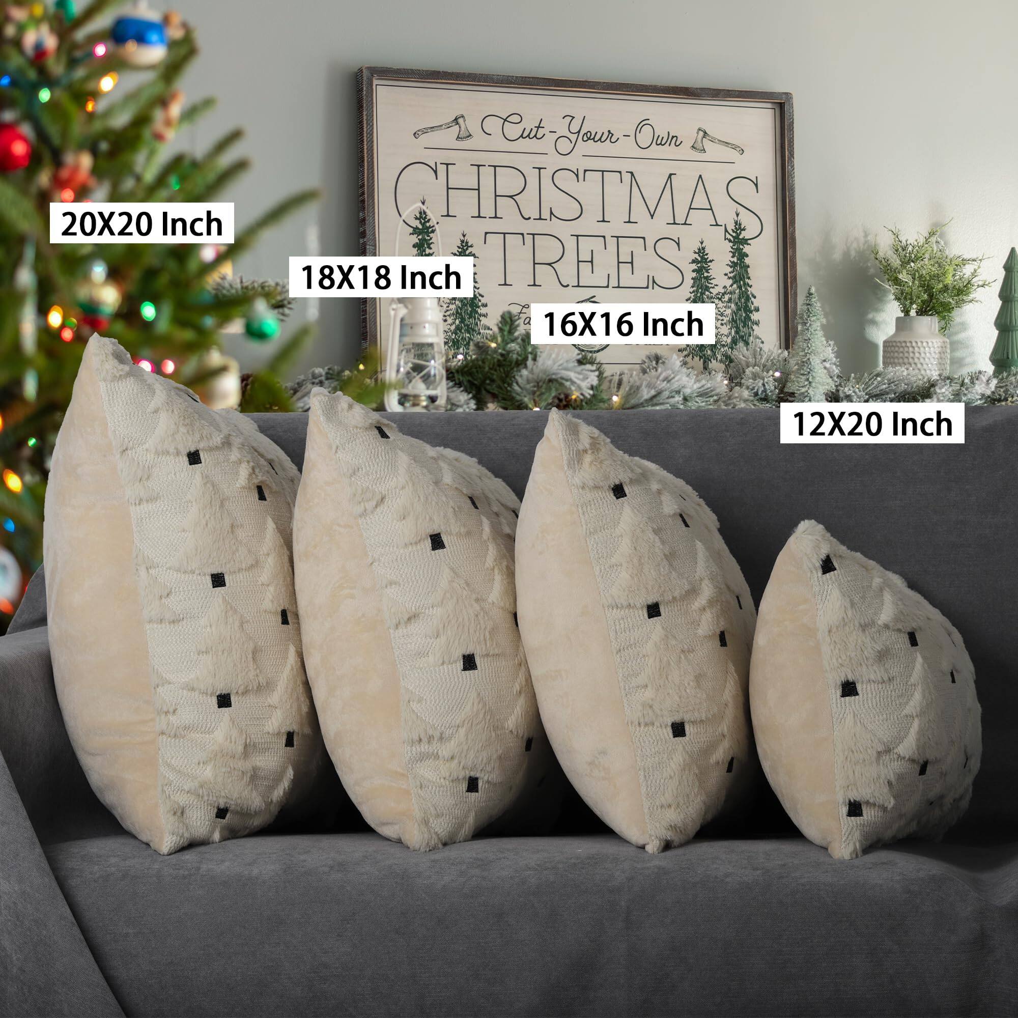 20X20 Inch  
18X18 Inch  
16X16 Inch  
12X20 Inch  

Cut-Your-Own CHRISTMAS TREES