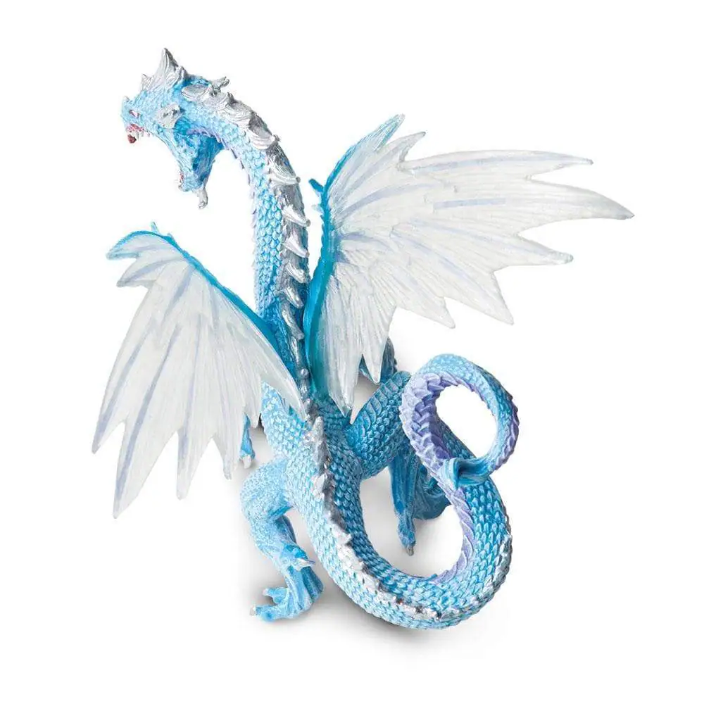 Alt View 2. Safari Ltd. - Ice Dragon Toy Figurine.
