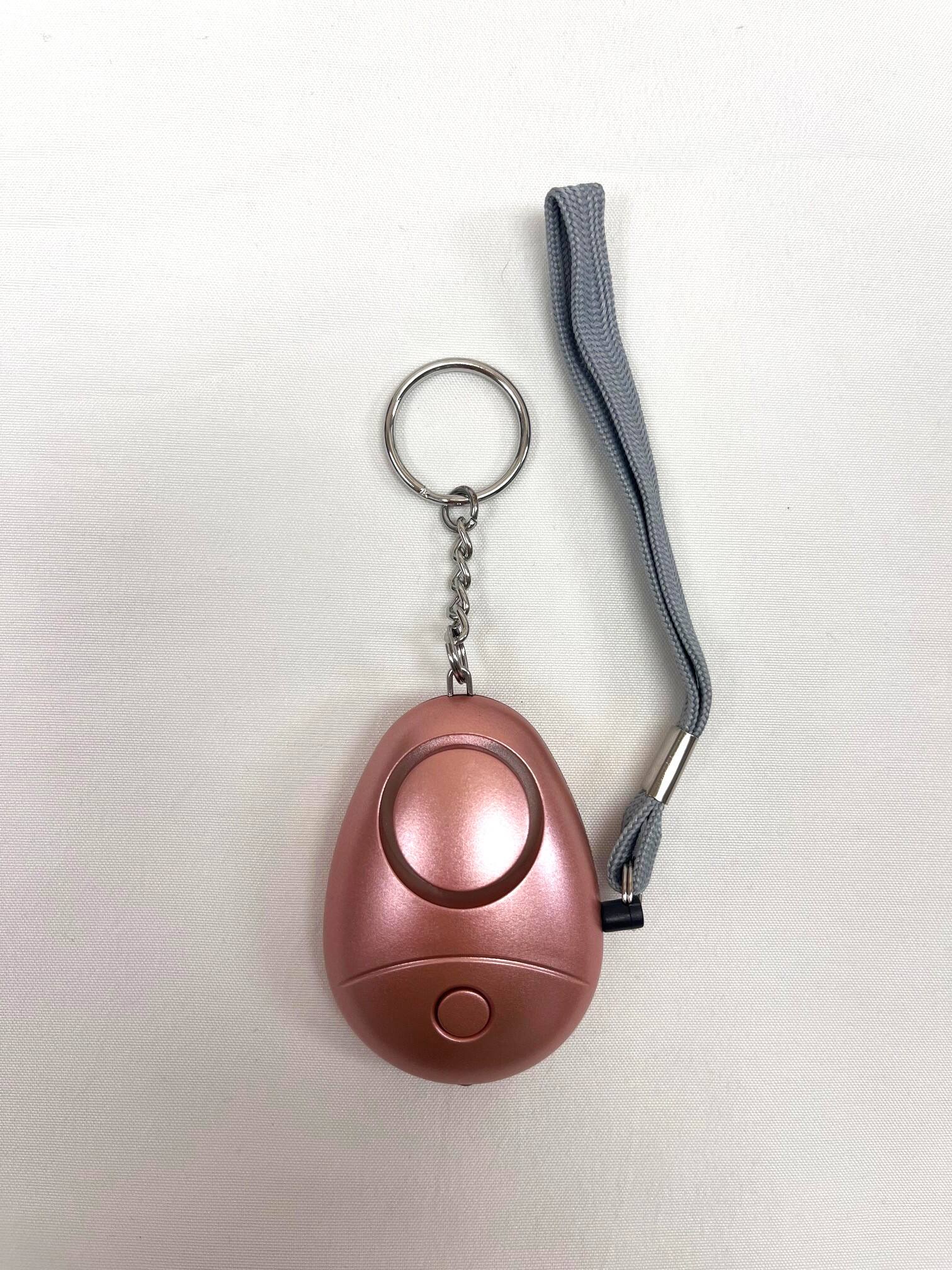 Angle. SkyBluePD - Rose Gold Breck Personal Safety Alarm - Rose Gold.