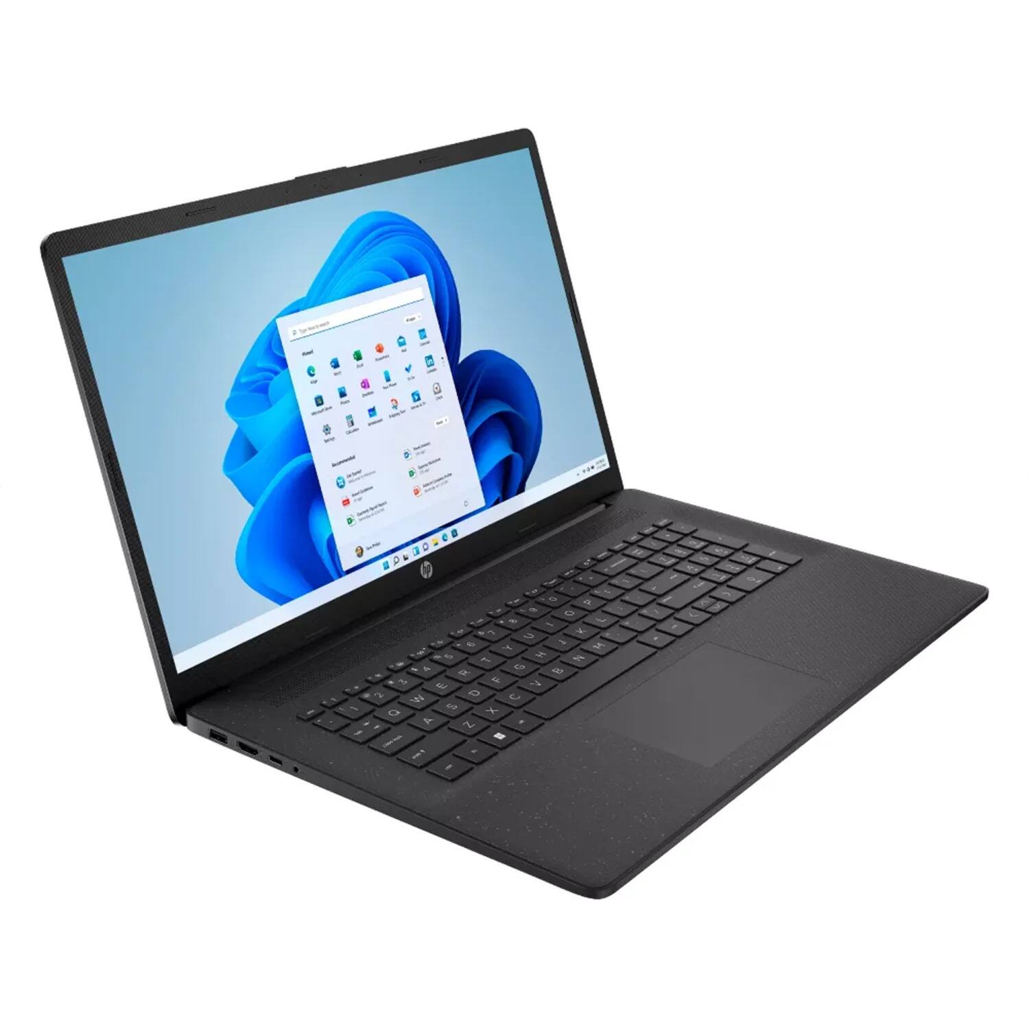 Left. HP - HP 2025 Laptop | 17t-cn300 | 17.3" HD+| Core i5-1334U | 12GB | 1TB | W11H - Black.