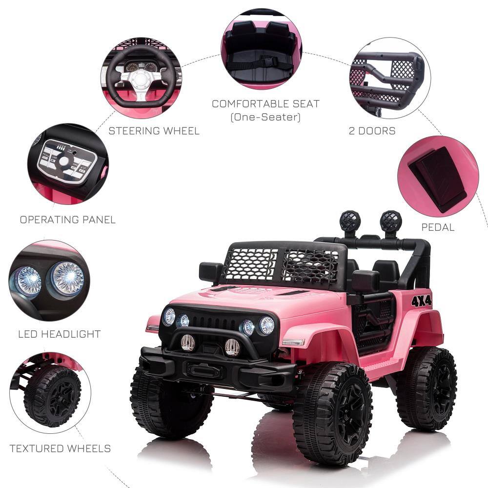 - COMFORTABLE SEAT (One-Seater)
- STEERING WHEEL
- 2 DOORS
- OPERATING PANEL
- PEDAL
- LED HEADLIGHT
- TEXTURED WHEELS
- 4X4