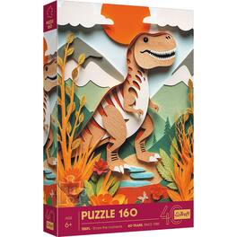 Trefl - Kids 40th Anniversary Dinosaur 160 Piece Paper Art Puzzle