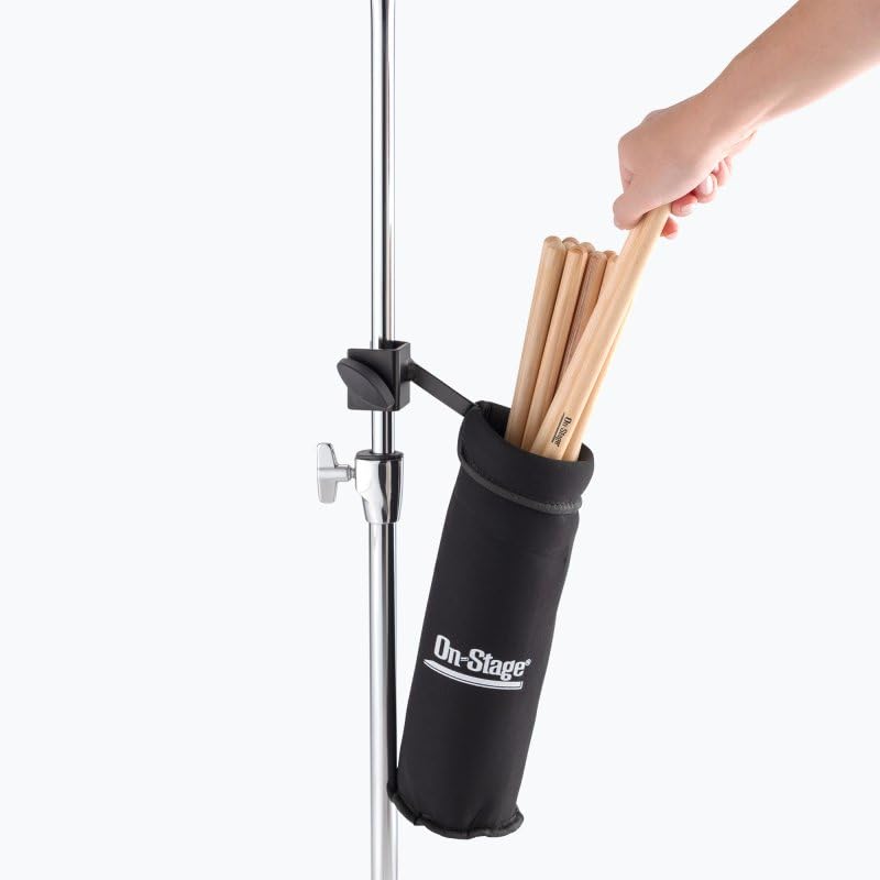 Alt View 8. On Stage Stands - On-Stage DA100 Clamp-On Drum Stick Holder,Black - Black.