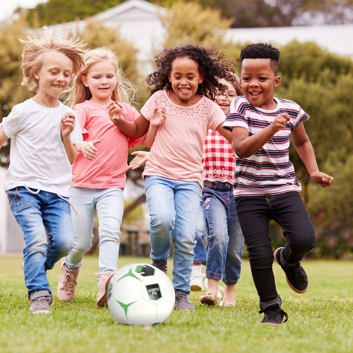 Alt View 1. ESPN - High Spec Size 3 Soccer Ball 3.0mm - White.