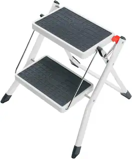 Hailo - MK60 Mini Steel 2-Step Stool - White