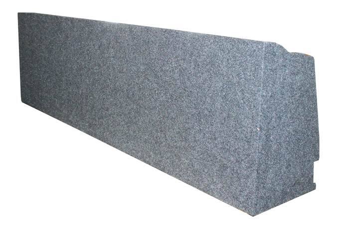 Alt View 3. QPower - Q Power GMC Chevy Silverado Ext Cab '99-06 Dual Underseat Two 12" Subwoofer Box - Charcoal Gray.