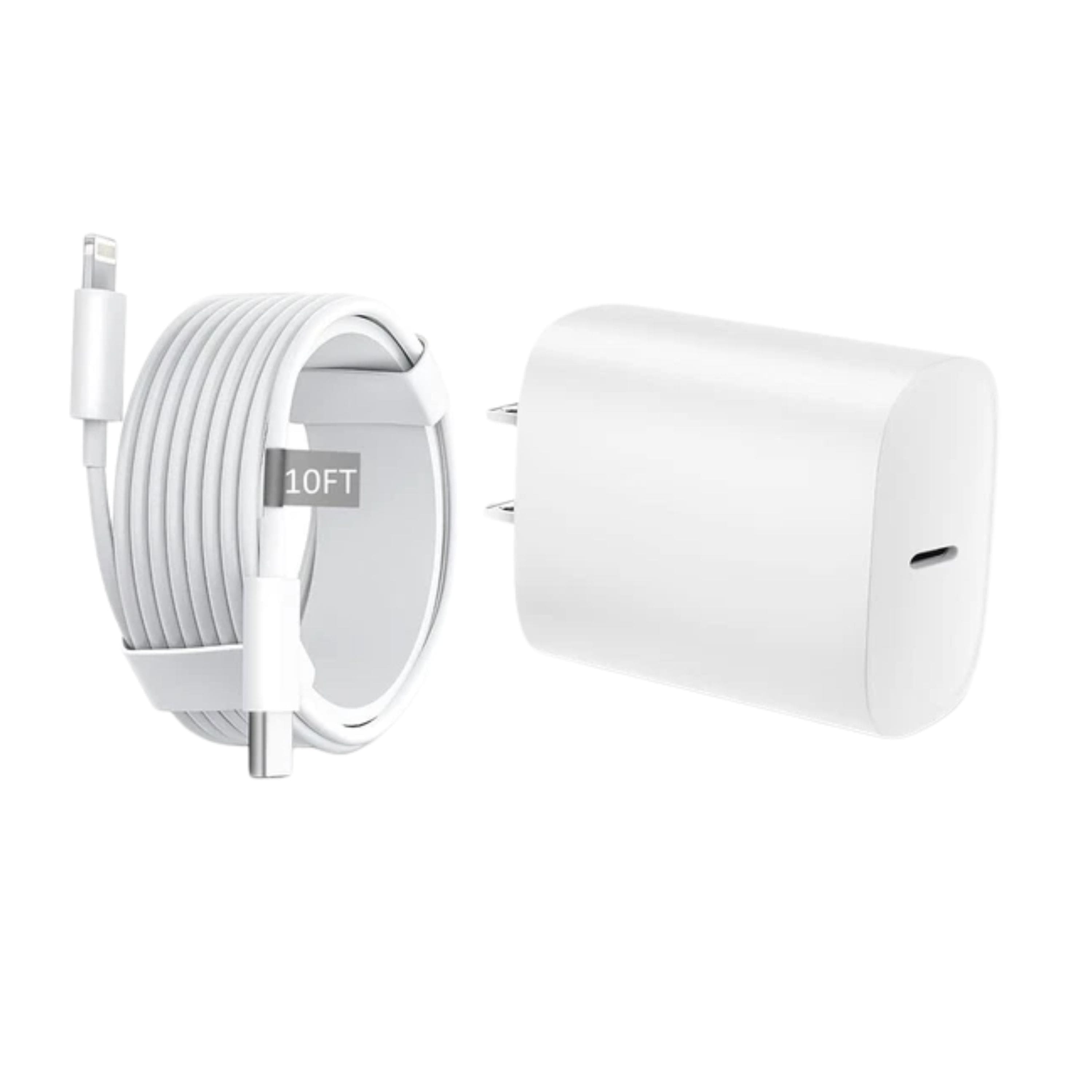 Kitcheniva - Premium USB-C Charger Bundle Wall Adapter For iPhone 12 Series With 10 Ft Cable 2 Pack price history on PriceWatchPro