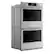Angle. KitchenAid - 30-inch Smart Built-In Electric Double Wall Oven with Assisted Cooking Modes - PrintShield Stainless.