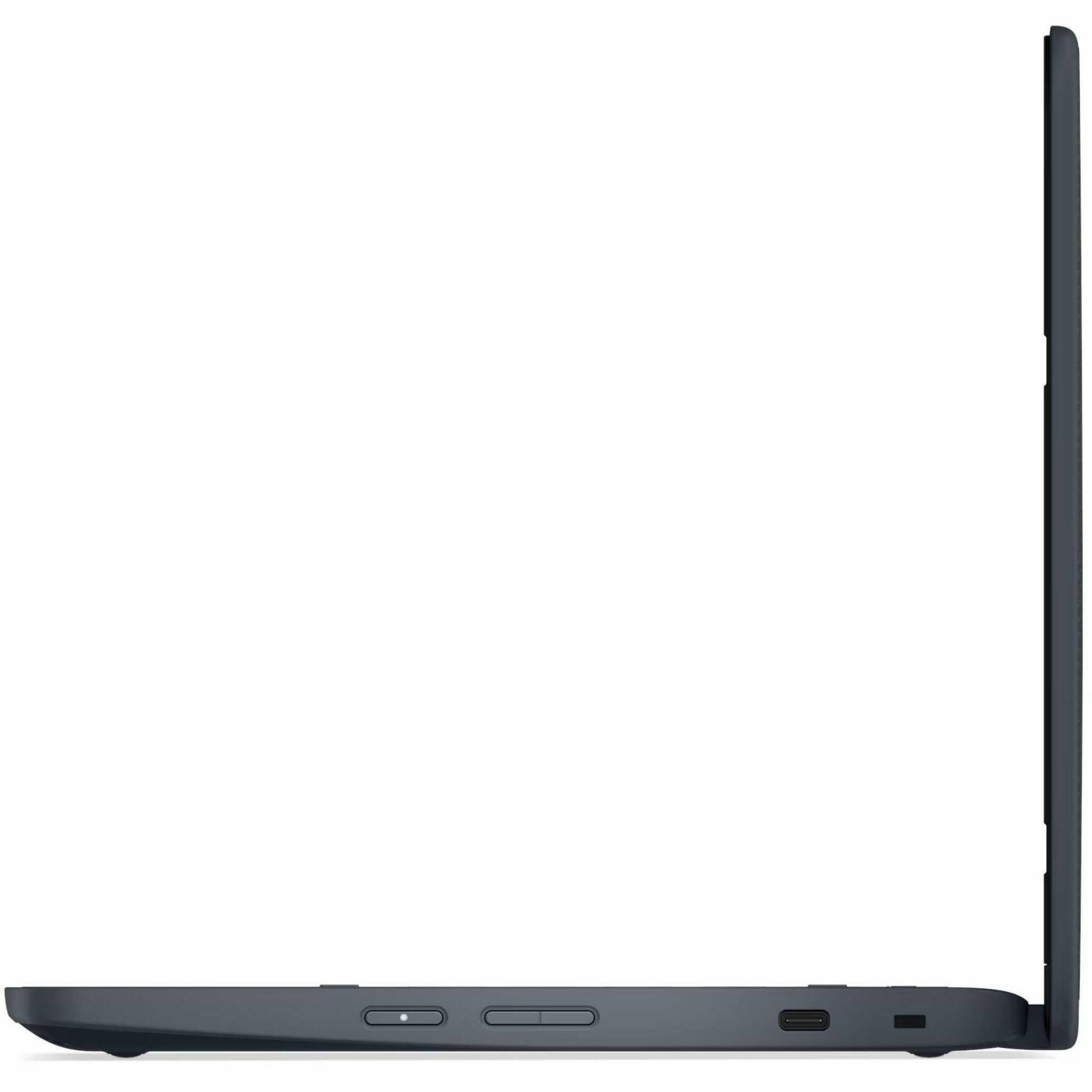 Alt View 4. Lenovo - Lenovo 300w Gen 5 83LF0005US 11.6" Touchscreen Convertible 2 in 1 Notebook - HD - 60 Hz - Intel N-Series N150 - 8 GB - Gray.