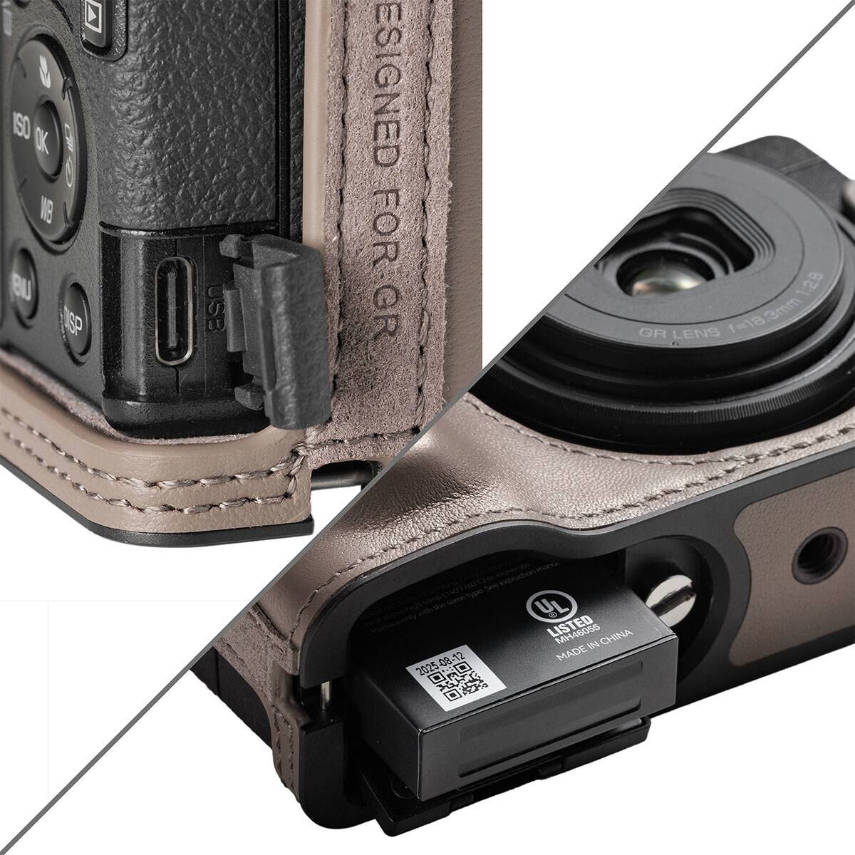 DESIGNED FOR GR  
GR LENS f=18.3mm  
USB  
ISO OK  
WB  
B  
BU  
0SP  
1:28  
D8  
12  
2025  
et  
UL  
LISTED  
MH40055  
MADE IN CHINA