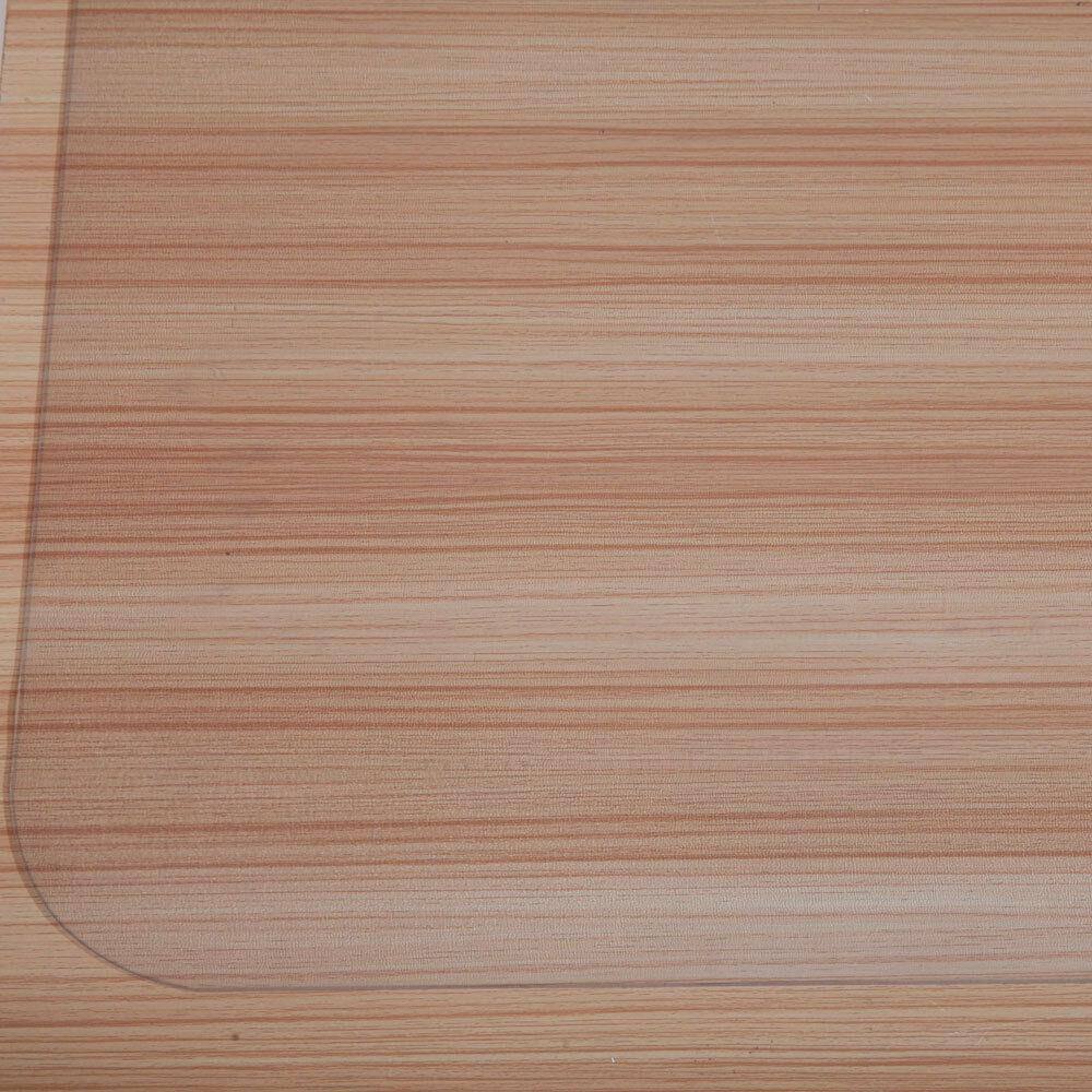 Alt View 6. Winado - 36"x48"Hard Wood Floor Home Office PVC Floor Mat Square for Office Rolling Chair - Transparent.