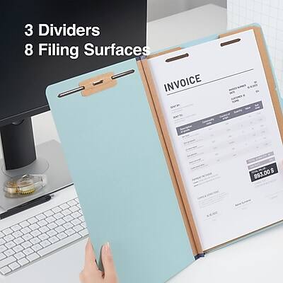 3 Dividers  
8 Filing Surfaces  

INVOICE  
$893.00
