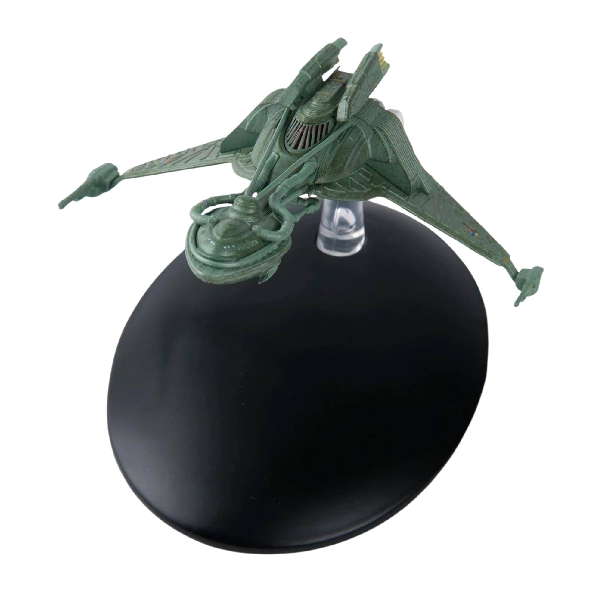 Alt View 2. Eaglemoss - Eaglemoss Star Trek Starship Replica | 22nd Century Klingon Bird Of Prey - Black.