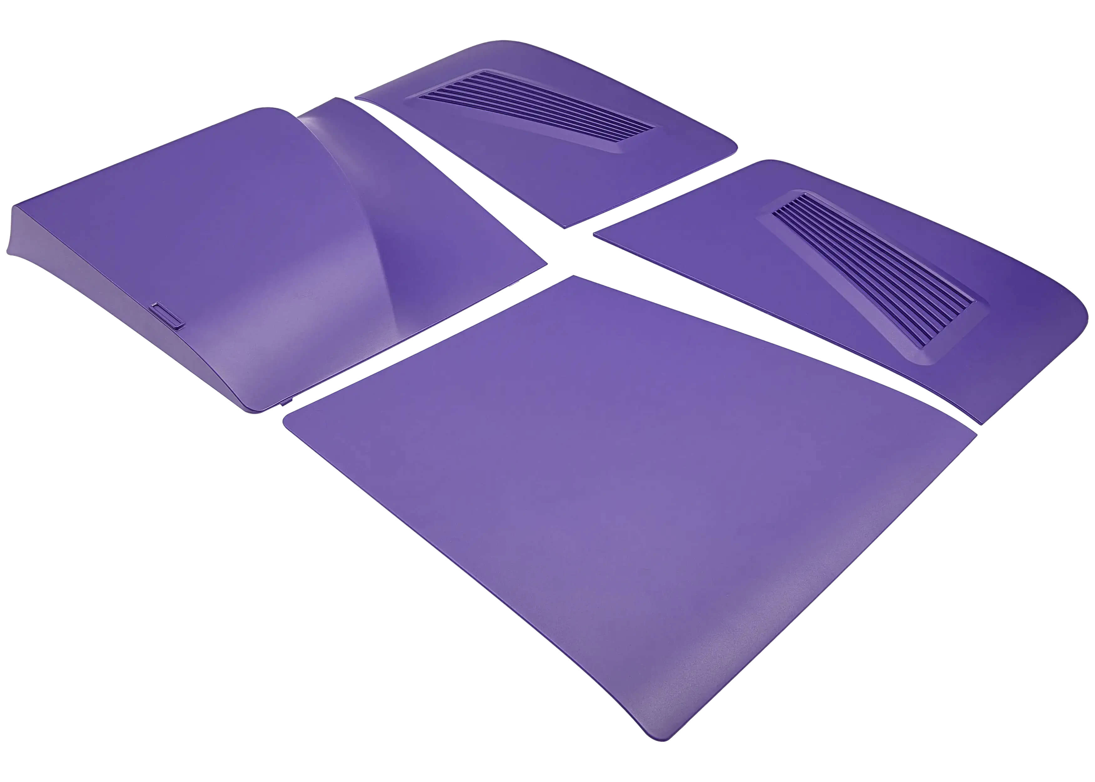 Alt View 1. MobileSentrix - Console Shell Faceplate Covers Replacement Compatible For PlayStation 5 Pro PS5 Pro (D-015) (Disc Edition) - Purple - Purple.