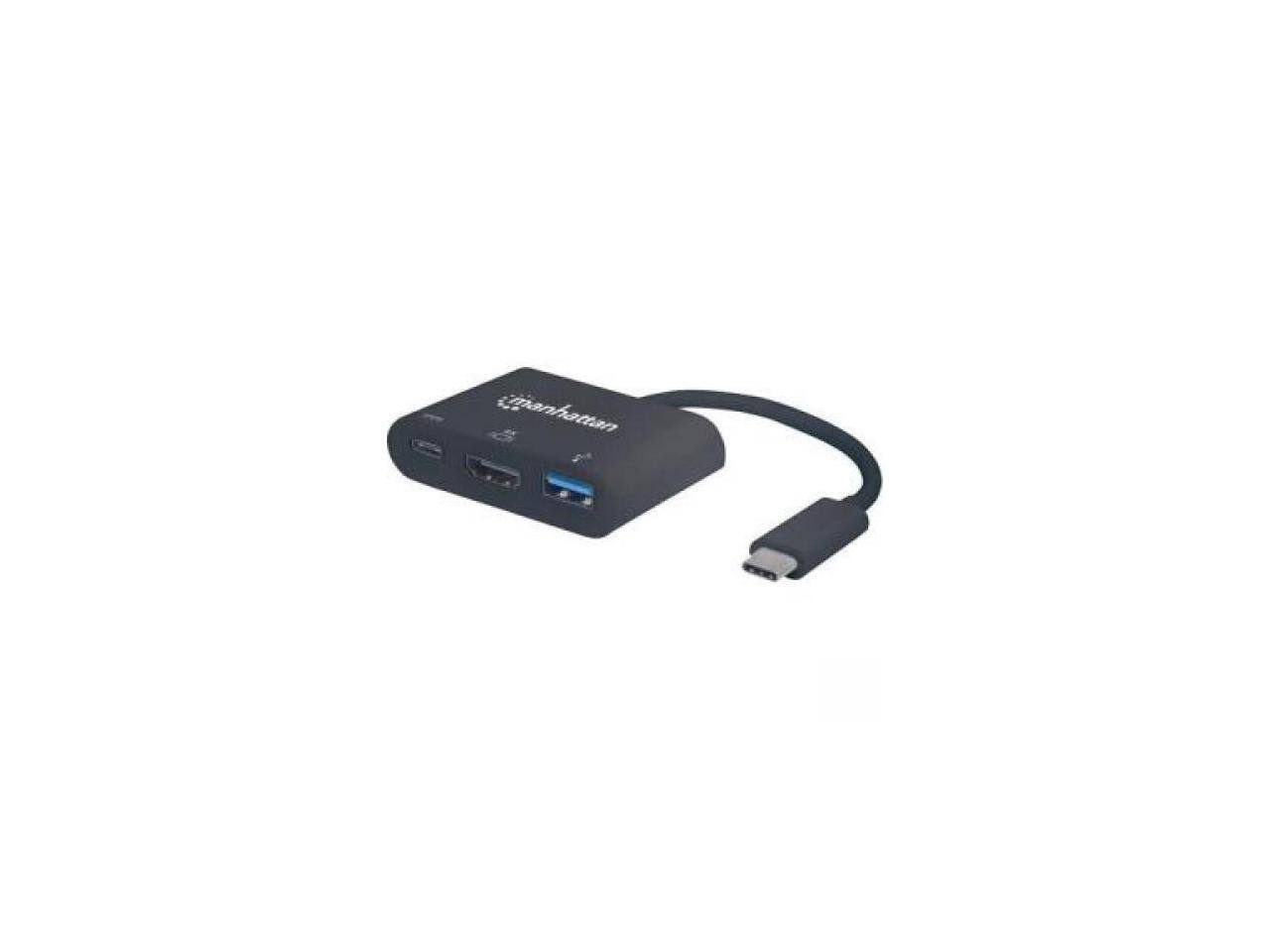 Front. Manhattan - USB 3.1-C HDMI DOCK CONVERTER.