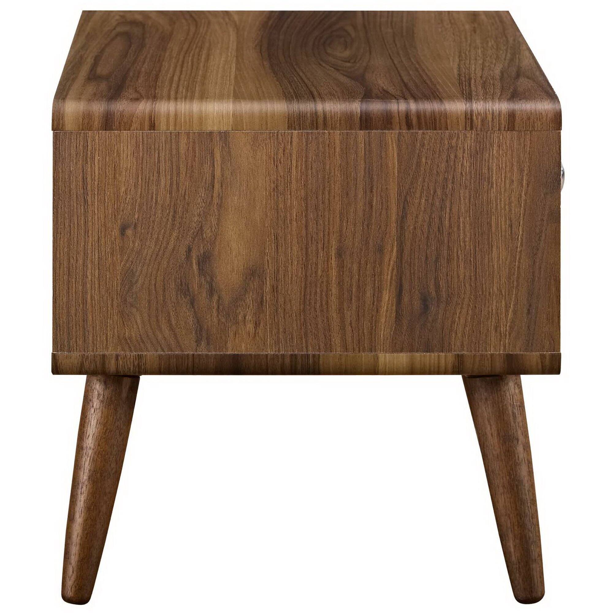 Alt View 1. Modway - Transmit Nightstand by Modway - Walnut White.
