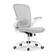 Back. Eureka Ergonomic - Ergonomic Mesh Office Chair with Adjustable Lumbar Support - Grey.
