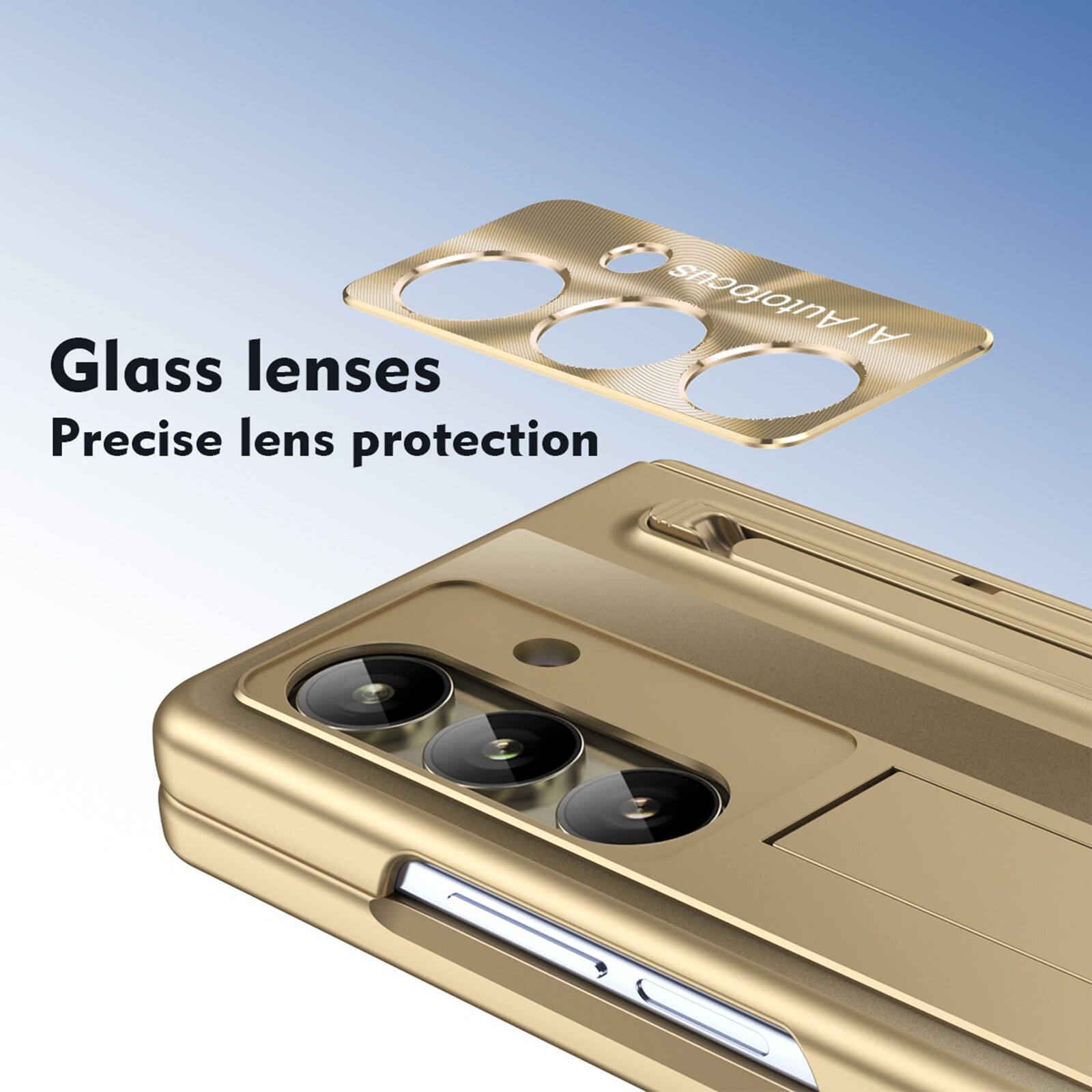Glass lenses  
Precise lens protection