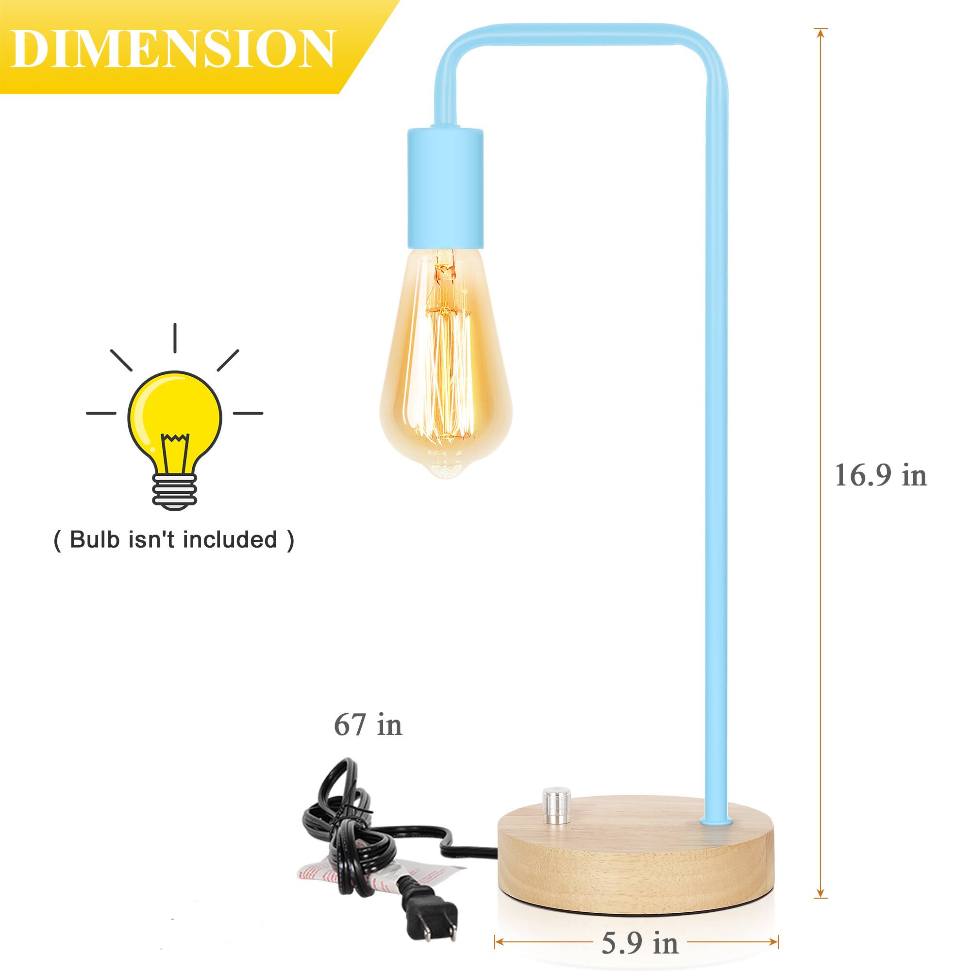 DIMENSION  
16.9 in  
67 in  
5.9 in  
(Bulb isn't included)