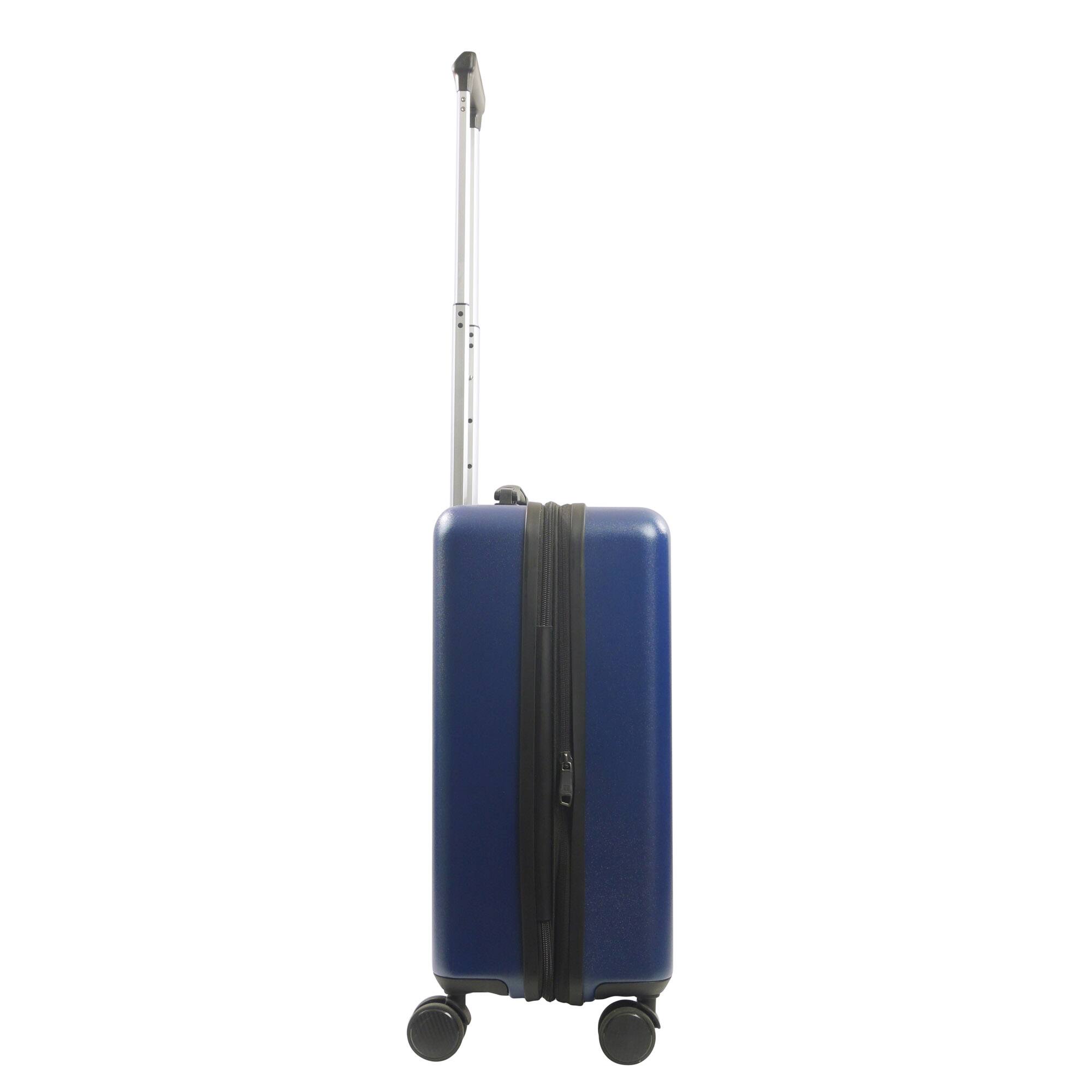 Left. Ful - REVOLUTION 22.5" CARRY-ON LUGGAGE - Blue.