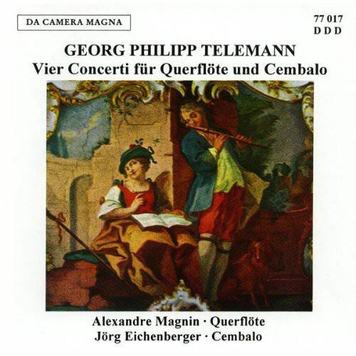 DA CAMERA MAGNA

GEORG PHILIPP TELEMANN  
Vier Concerti für Querflöte und Cembalo

Alexandre Magnin - Querflöte  
Jörg Eichenberger - Cembalo

77 017 DDD