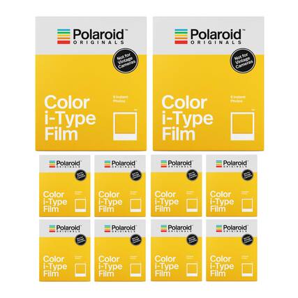 Polaroid Originals
Not for Vintage Cameras
Color i-Type Film
8 Instant Photos