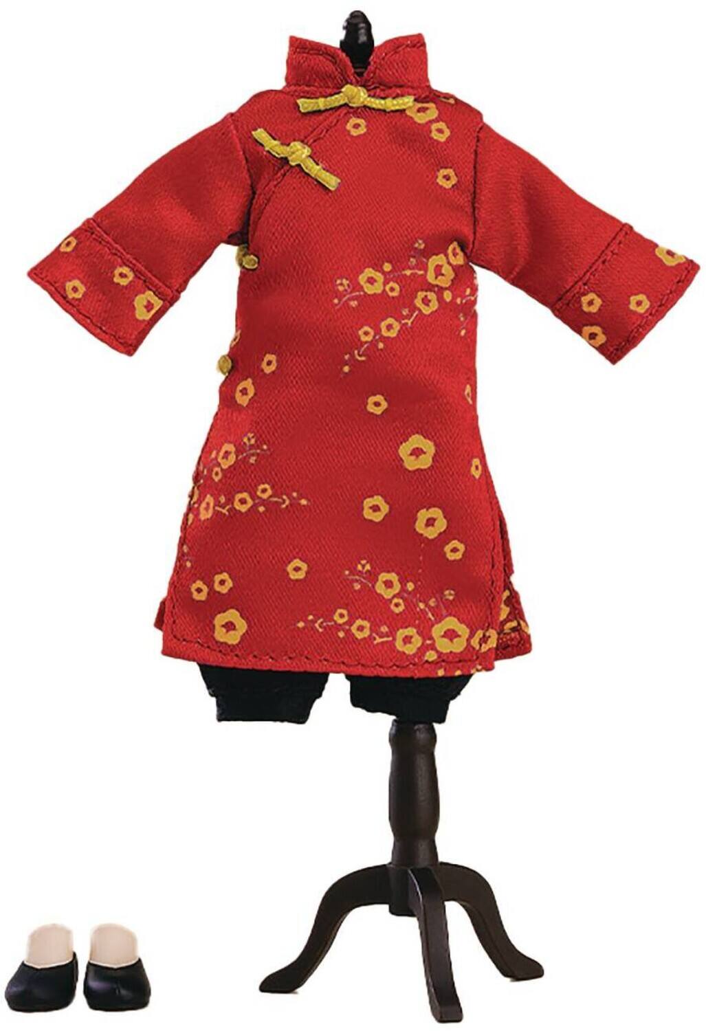Good Smile Company - Nendoroid Doll Outfit Set - Long Length Chinese Outfit Red Version - Collectibles