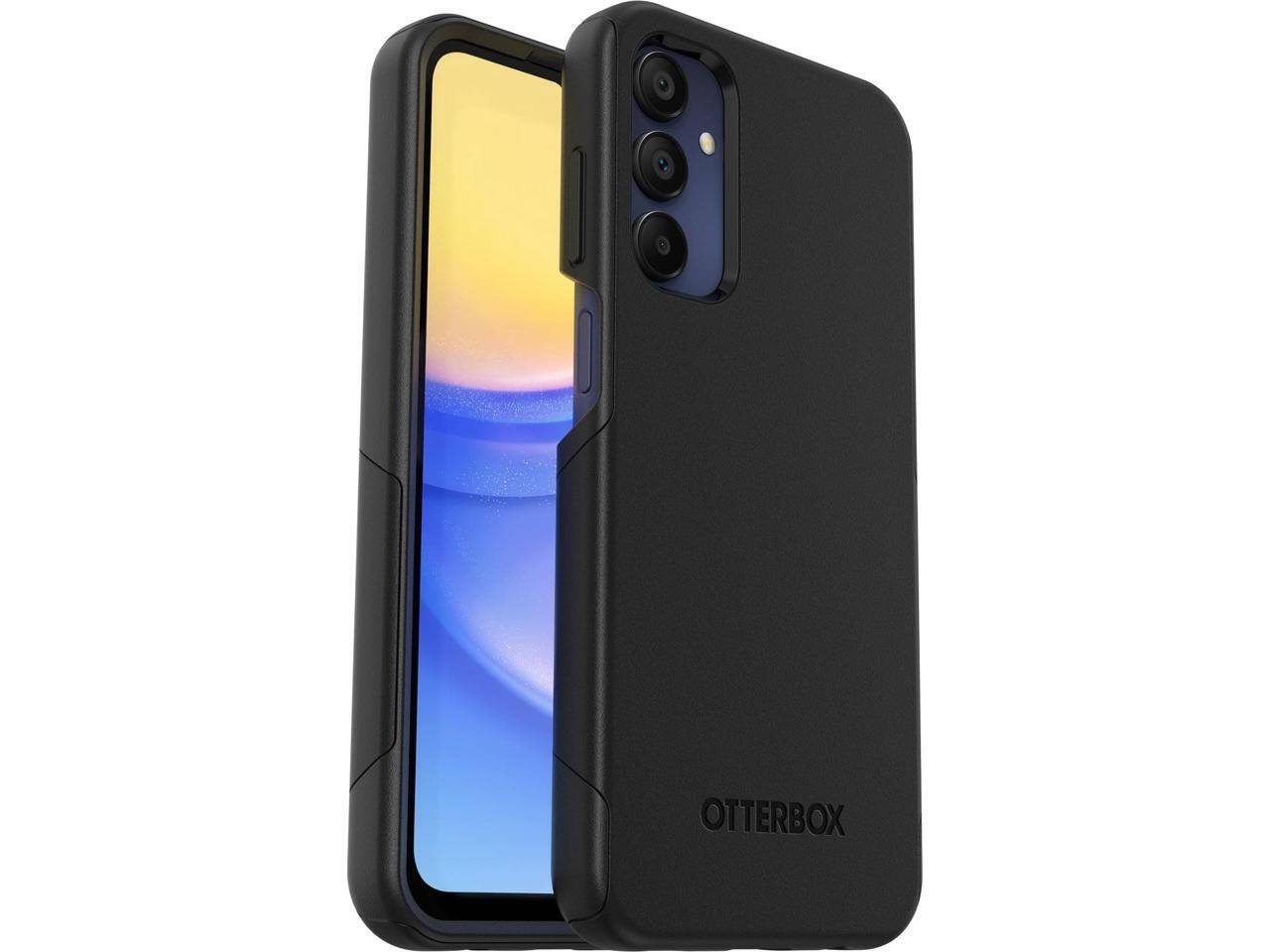 Alt View 1. OtterBox - OtterBox Commuter Lite Series Case for Samsung Galaxy A15 / A15 (5G) - Black - Black.