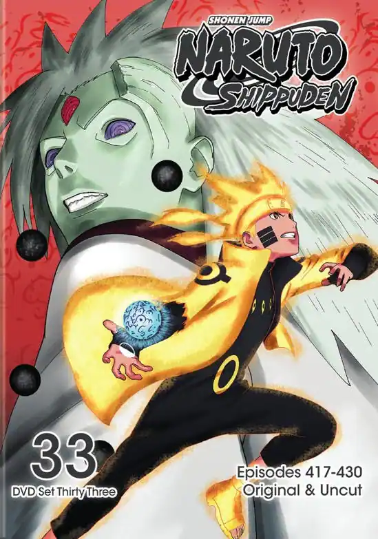 Front. Naruto Shippuden Uncut Set 33 (DVD Boxed Set) [DVD].