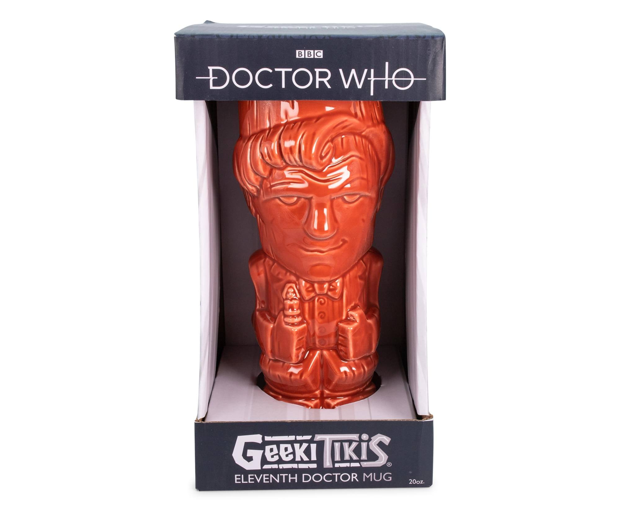 BBC Doctor Who Geek Tiki Eleventh Doctor Mug 20oz