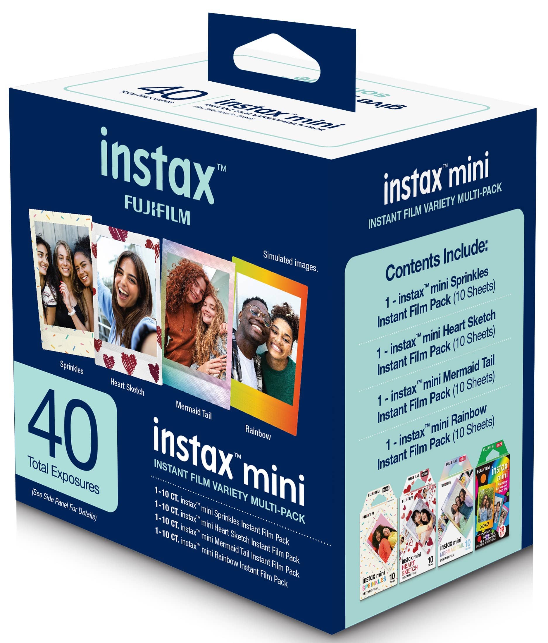 Fujifilm instax mini Film Variety Pack 40ct 600024716 - Best Buy