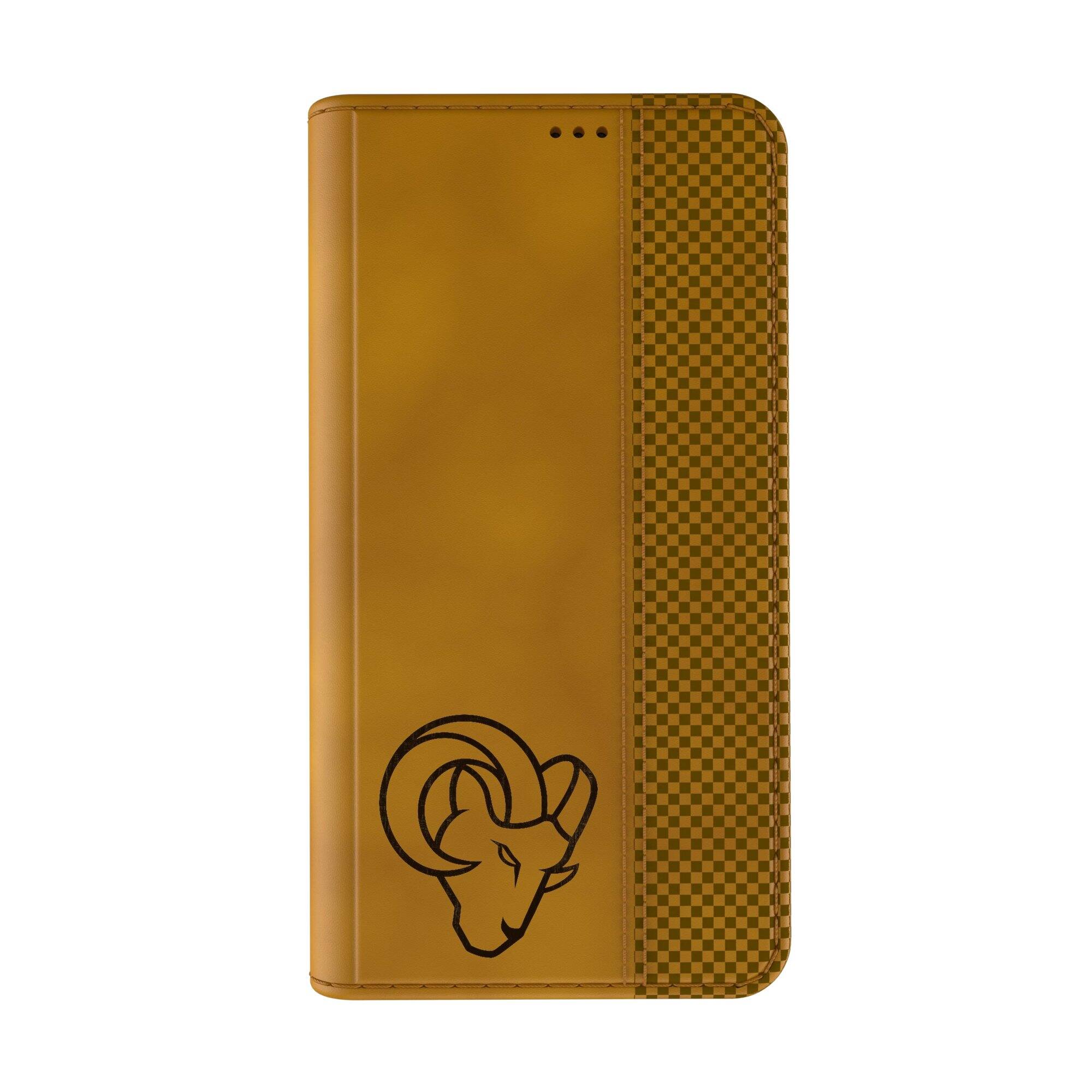 Alt View 1. Keyscaper - Los Angeles Rams iPhone Folio Case - 12 mini/13 mini - Multicolor.