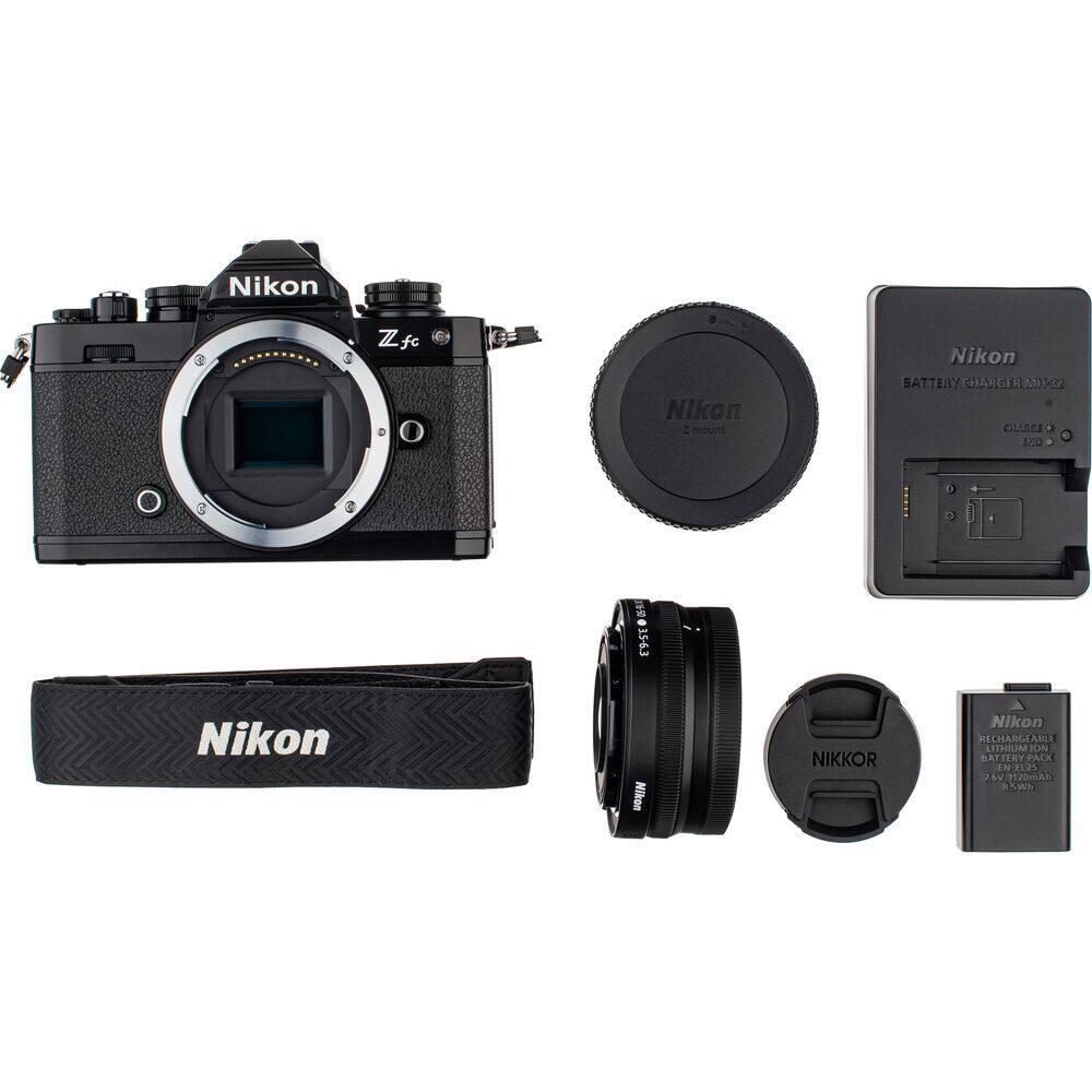 Nikon Z fc  
Nikon mount  
Nikon BATTERY QIARGERAIX32 CuMI 1ED 35-6.3  
Nikon NIKKOR  
Nikon RECHARGEABLE LITHIUM BATTERY PACK IN N-1  
11.2%  
7y  
120mAh Wh