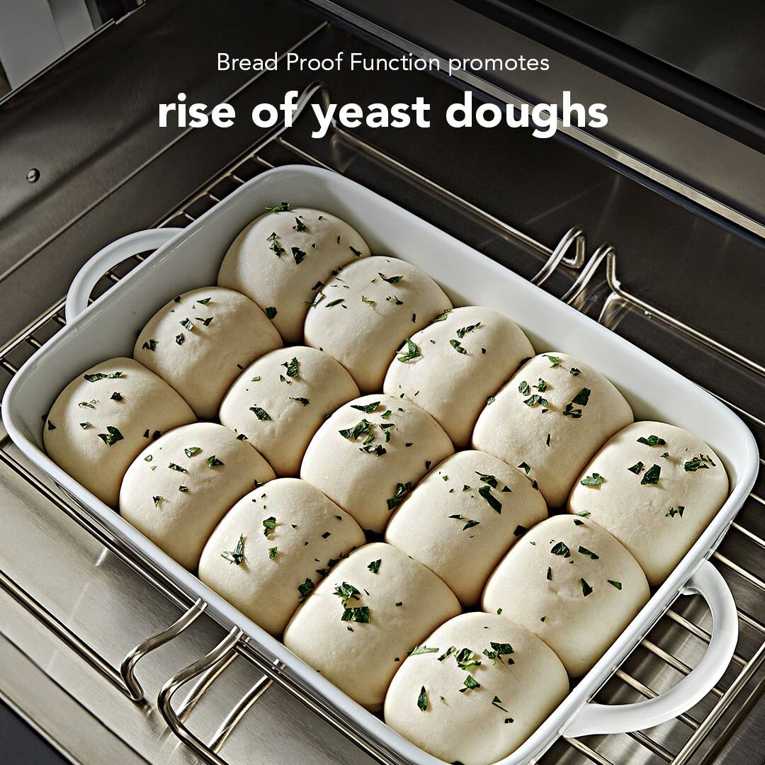 Bread Proof Function promotes rise of yeast doughs
