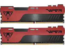 Patriot - Viper Elite II 32GB (2 x 16GB) DDR4 3200 (PC4 25600) Desktop Memory Model PVE2432G320C8K - Red