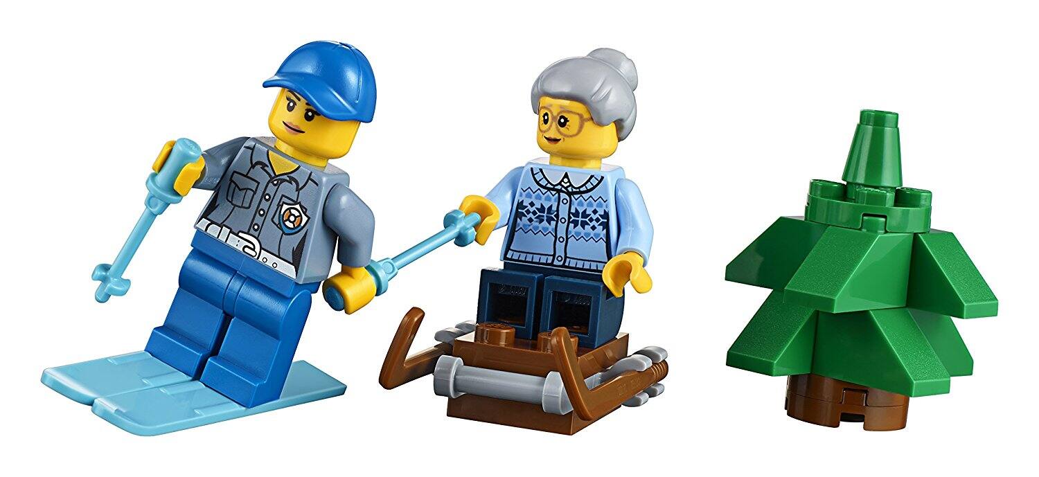 Alt View 2. LEGO - LEGO City 248 Piece Advent Calendar Building Kit - 2017 Edition [LEGO, #60155].