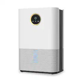 Cluzine - Ultra-Quiet Mini Dehumidifier with 5-Color Light & Easy Operation