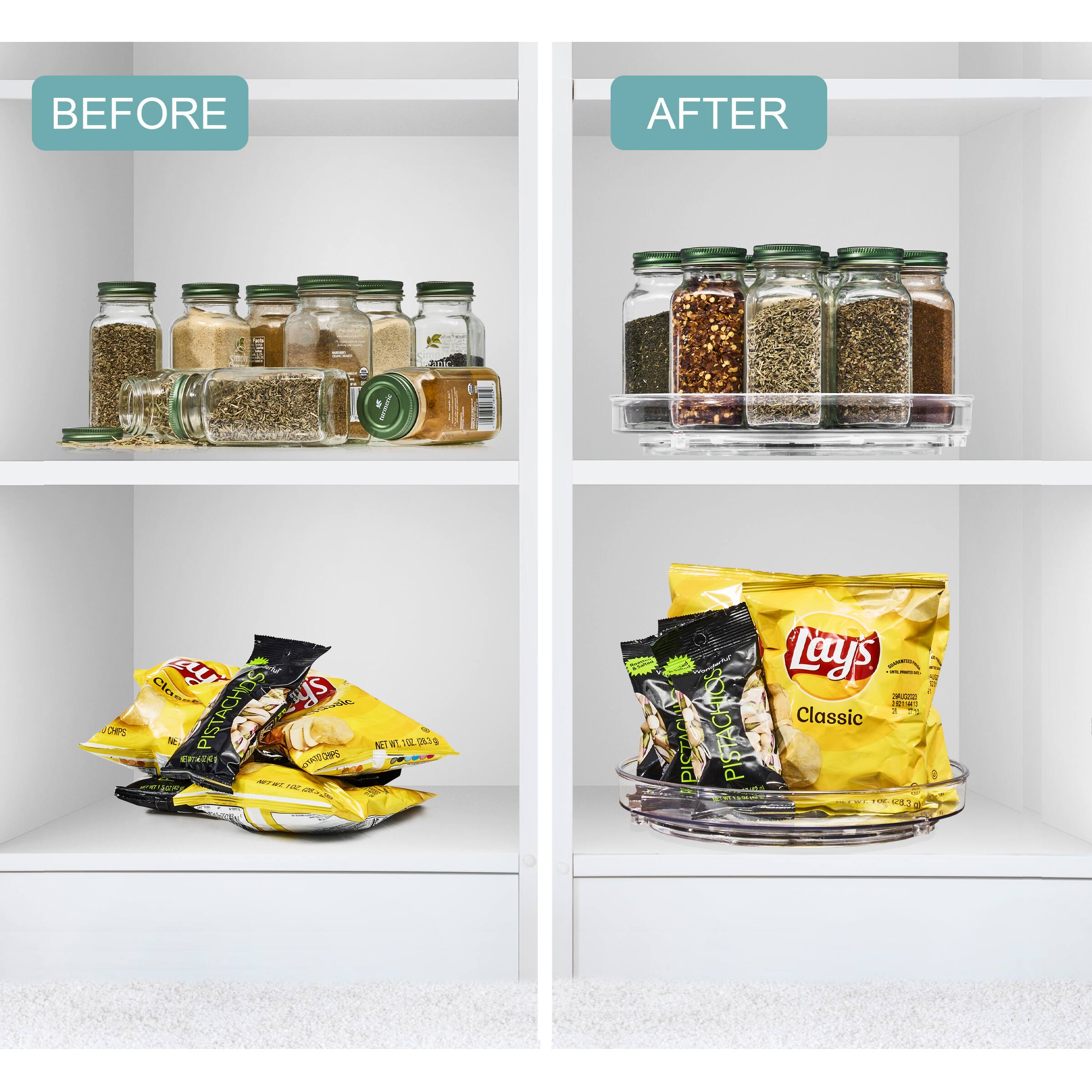 BEFORE  
AFTER  

Lay's  
Classic  
PISTACHIOS  
PISTACHIOS