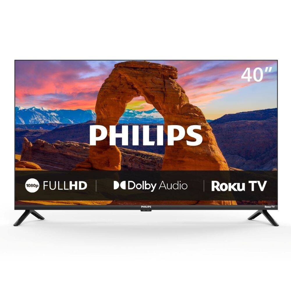 40" PHILIPS 1080p FULLHD | Dolby Audio | Roku TV