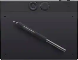 Wacom - Intuos Pro Small Bluetooth Professional Graphic Drawing Tablet (2025) - Black