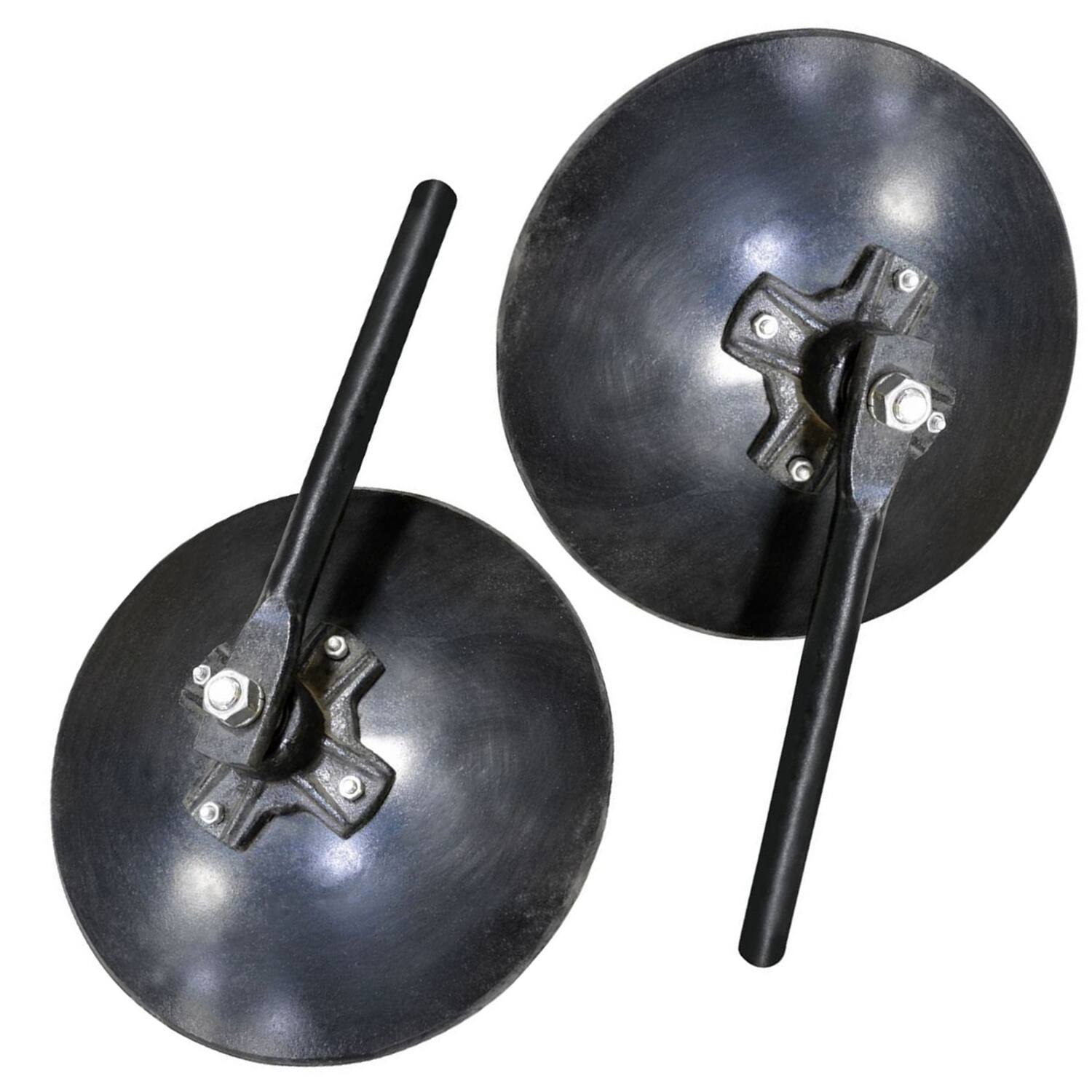 Alt View 4. Field Tuff - Field Tuff 43 Inch Disc Cultivator Garden Bedder and Hiller For 3 Point Tractor - Black.